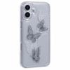 For iPhone 16 TPU Case Pattern Printing Shockproof Airbag Phone Cover