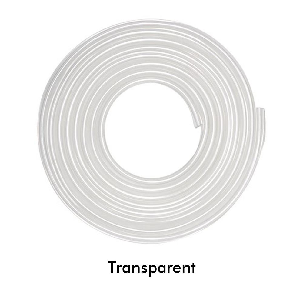 5M Car Door Edge Guard Trim Moulding Strip Rubber Anti Scratch Universal U Type Transparent Seal Protector Styling Adhesive Interior Mirrors 6