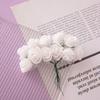 12 STK/Parti Kunstig Blomst Små Bær Pollenbærer Stilk av Ståltråd/Bryllupsblader DIY Krans Roser Kunstig Blomst