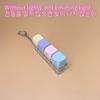 1/4/5/9 Tasten Tastatur Fidget Clicker Mechanische Tastatur Fidget Schlüsselanhänger Für Geschenke Um Die Langeweile Zu Vertreiben (Ohne LED-Licht)