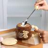 Mug with Lid Spoon Dopamine Ceramic Cup Household Cute Puppy Water Cup Girls Gift Cup Dopamine Color Scheme
