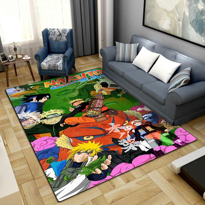 Anime-Naruto Area Carpet for Living Room Bedroom Home Decor Cool Movie Mat Floor Mat -65