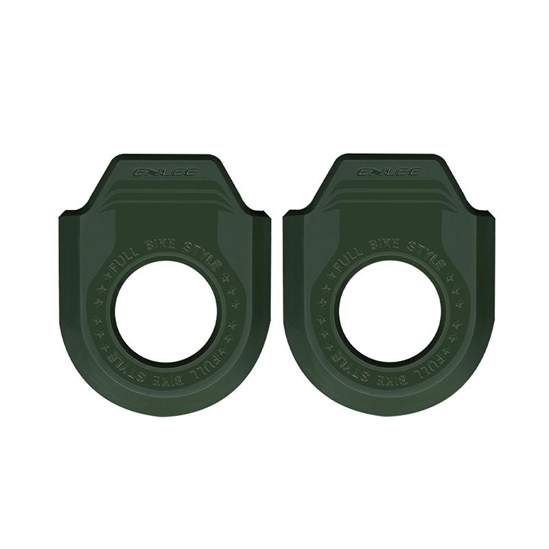 2Pcs Bike Crank Arm Protector TPU Anti Cover For Mountain Road Bike Chainring Universal Decorative Maintenance Gear