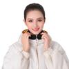 With Zipper Detachable False Collar Washable Rib False Collar Neck Scarf Shawl Wrap  Down Jacket