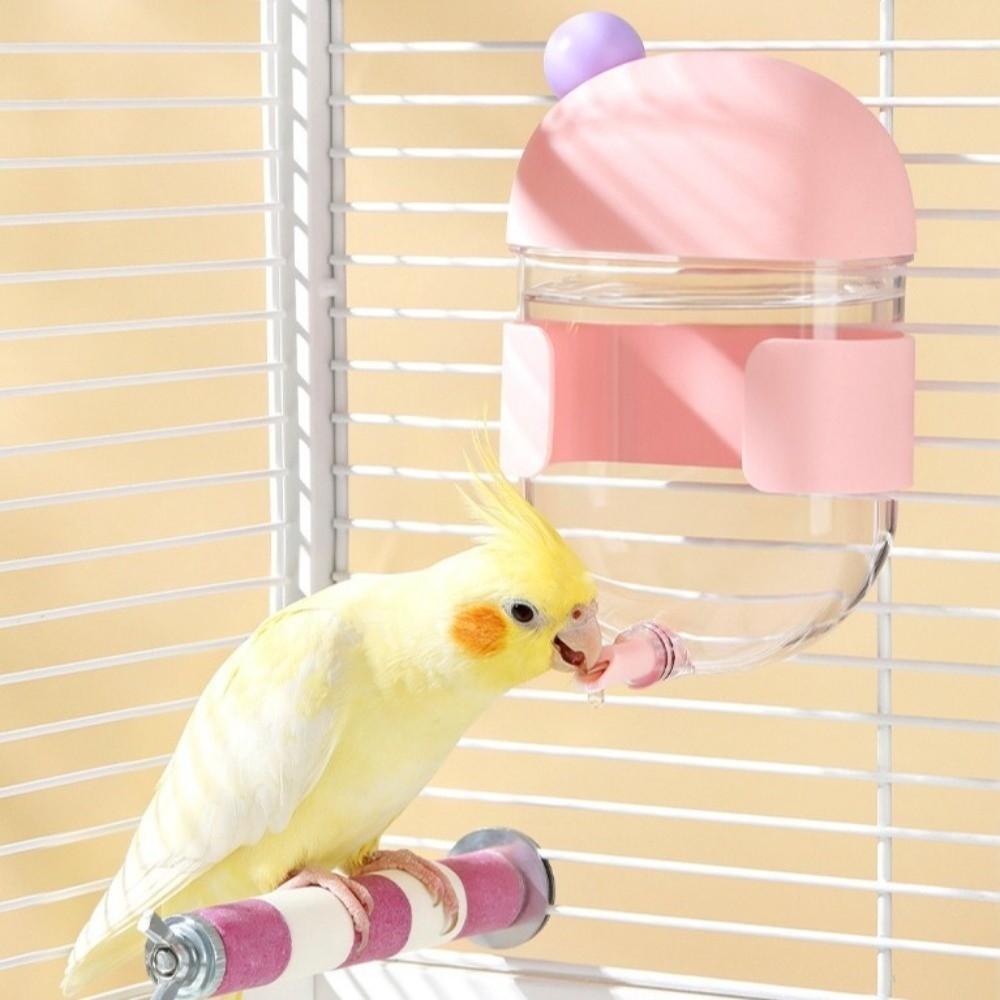 Large Capacity Parrot Water Dispenser Leak-proof Bird Drinking Cup  for Bird Cage