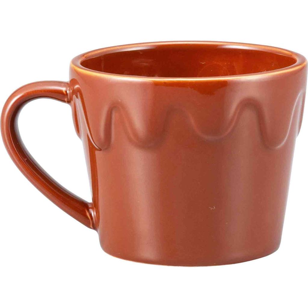 Sun Art Fujiya Country Miscellaneous SAN4221 "Chocolate-Covered Ma'am" Mug, Semi-3D, Approx. 350ml, Goods, Snacks, Sweets, Goods,