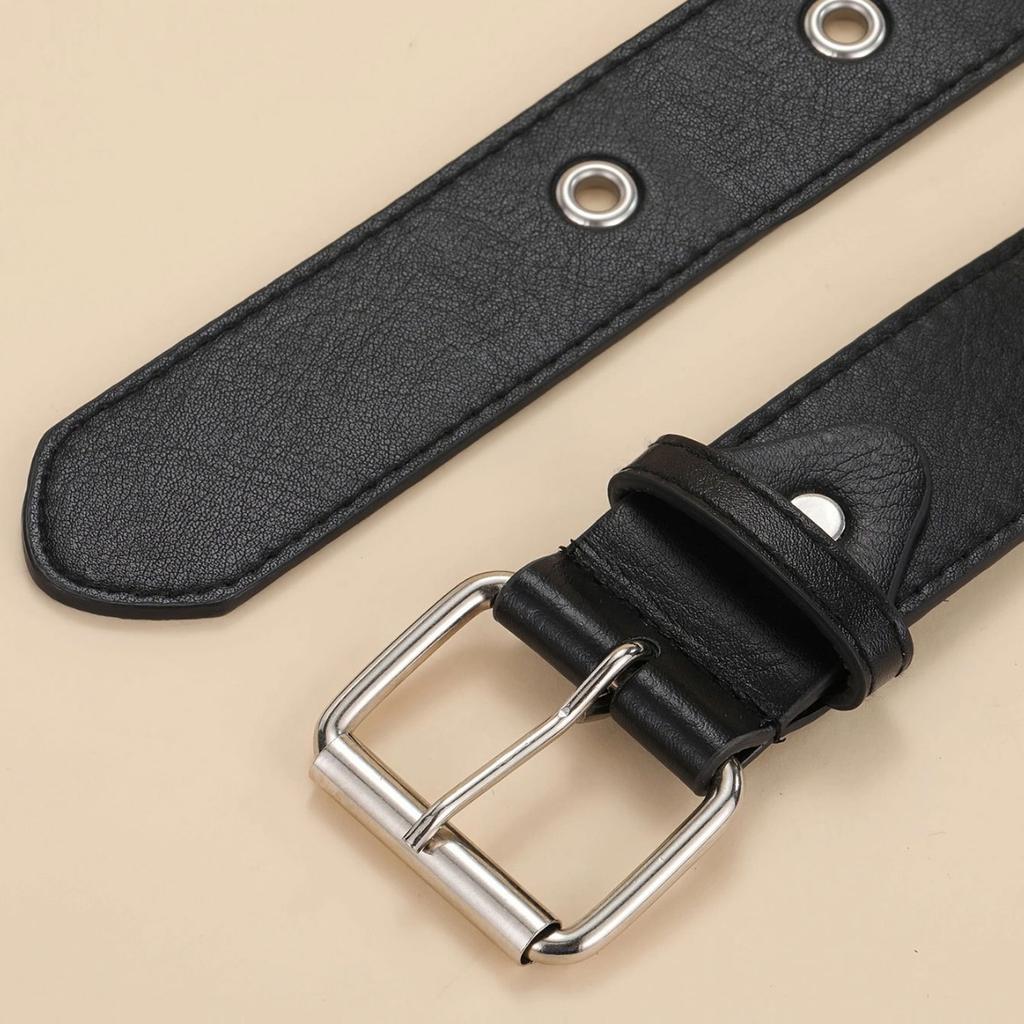 Bullet Belt Rivet Men'S Punk Style Belt Personality Decorative Belt Camouflage Outdoor Belt