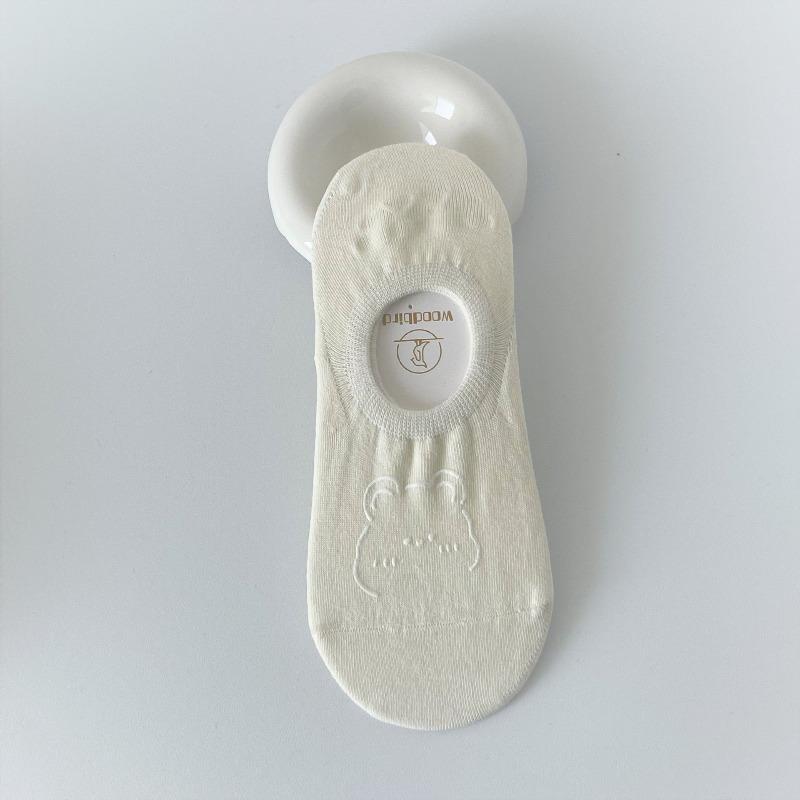 Boat Socks for Women, Summer Thin and Cute Bear Socks for Women, Shallow Invisible Socks for Women, and Short Socks for Women