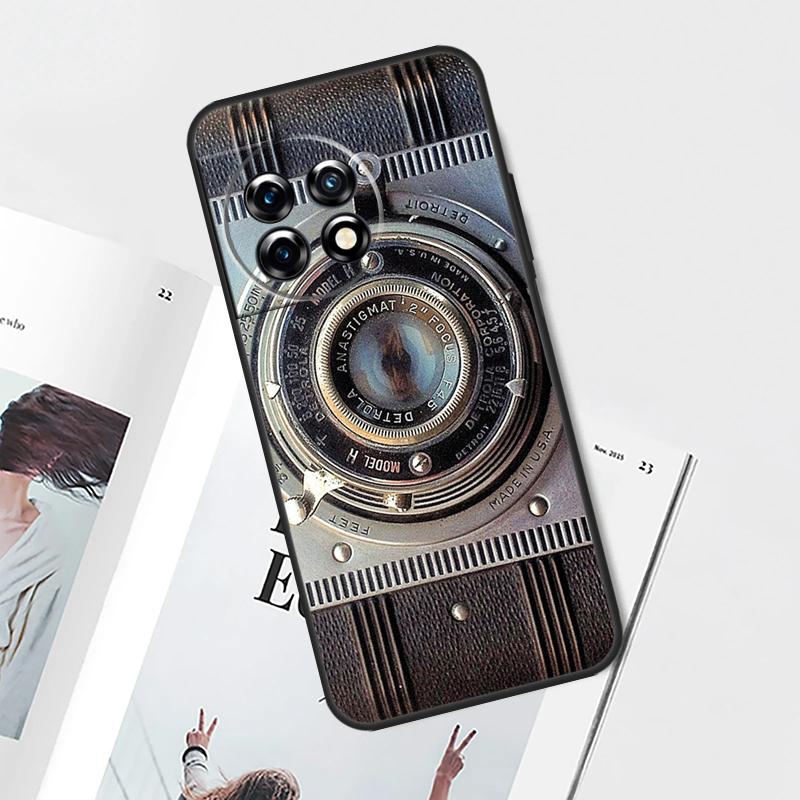 Vintage Camera Case For OnePlus Nord 5 CE 4 3 Lite N20 N30 OnePlus 15 13 12 11 8 9 10 Pro 12R 13T 13R Cover