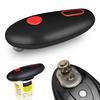 Automatic Can Opener Electric Bottle Opener One Touch Hand Held Can Opener None Sharp Edges Jar Tin Opener Kitchen Tools Gadget