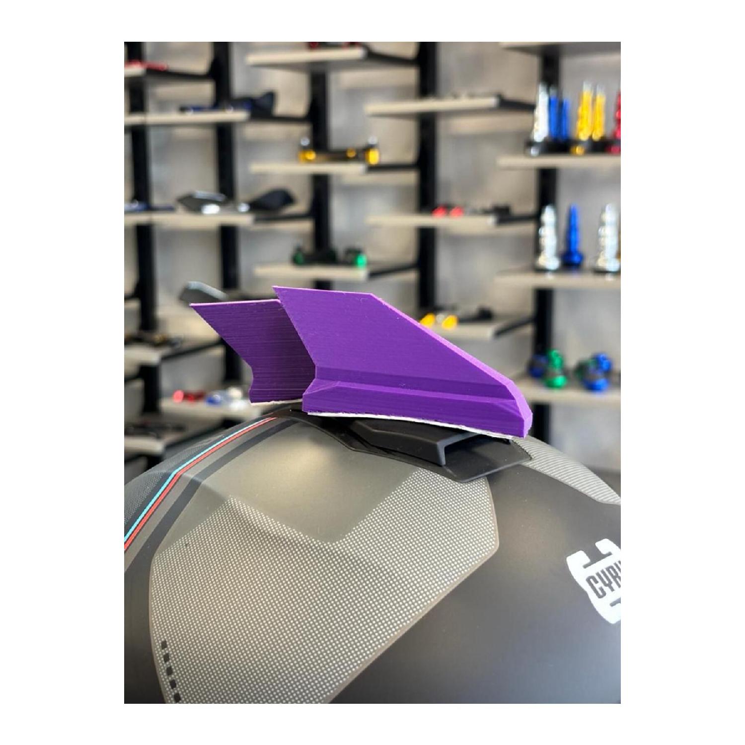 

Motorcycle Helmet Ornament Airplane Wing