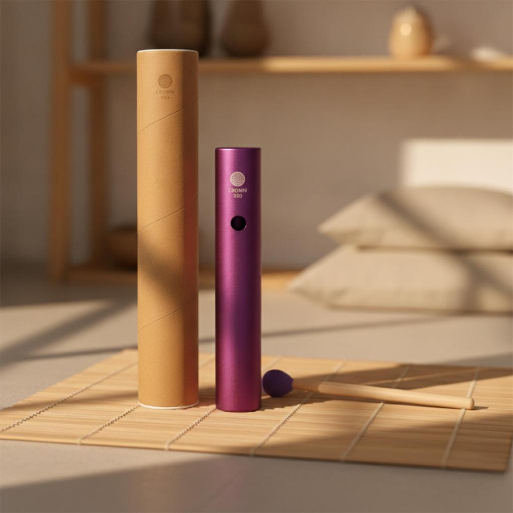 Percussion Tube with Mallet Hollow Sound Long-Lasting for Students