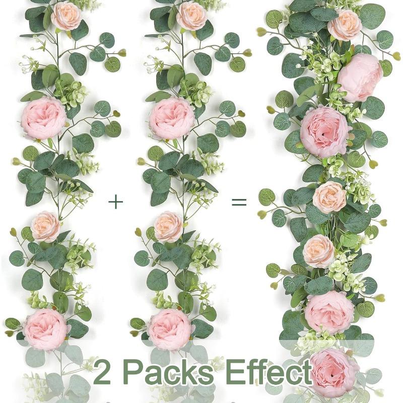 1.8-meter Artificial Artificial Peony Vine, Starry Sky Green Plant, Home Dining Table, Wedding Decoration, Vine Decoration
