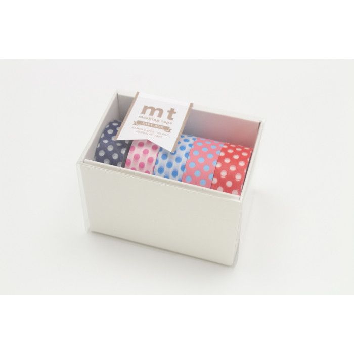 Masking Tape MT 1,5 cm Assortiment 5 pièces Pop 2