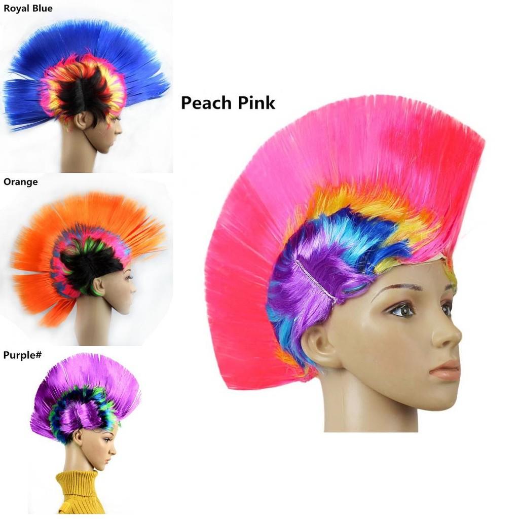 Hilarious Halloween And Christmas Wig Colorful Party Prop Hen Crown Headpiece