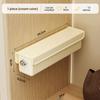 Modern Minimalist Plastic Wall Mount Storage Box With Dividers For Closet Organization