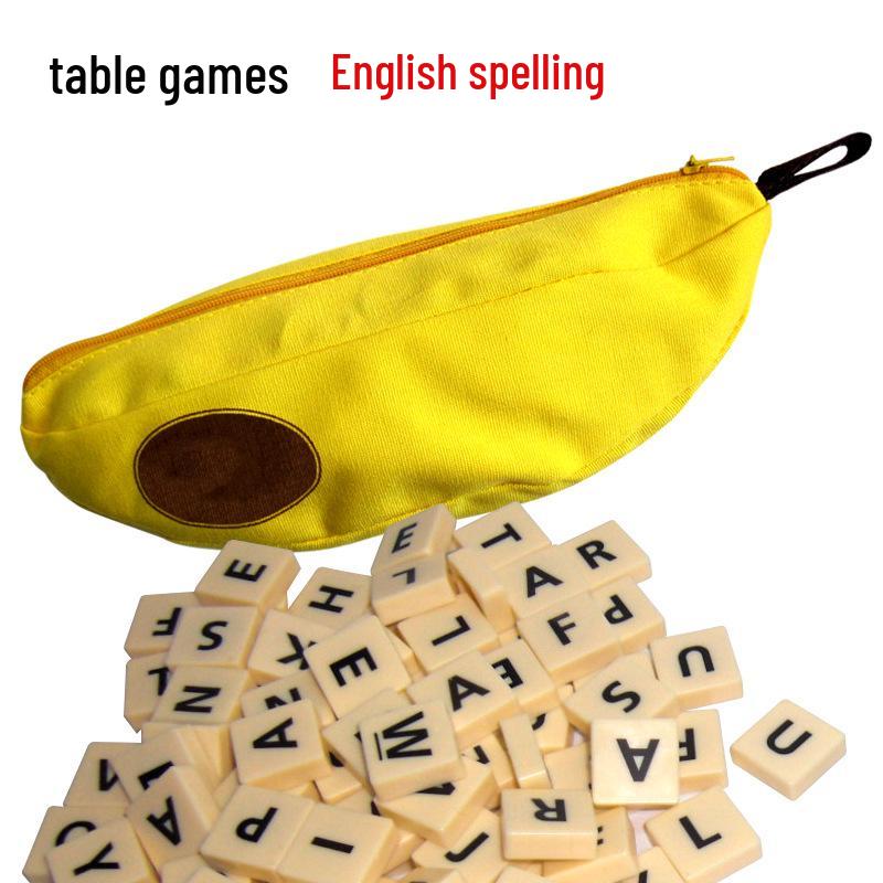English Word Scrabble Blocks: Early Education Spelling Game for 2-4 Kids