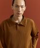Akebteu Ps17 Pleated Collar Long Sleeve [Camel]