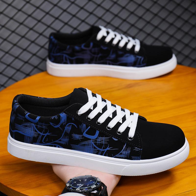 

2025 spring new shoes men s Korean version trend versatile board shoes youth fashion low-top casual sports shoes men 39
