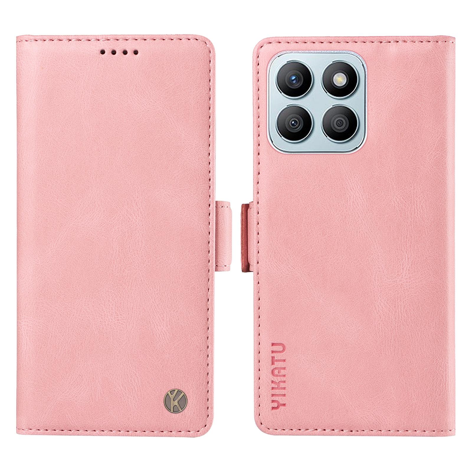 

YIKATU YK-005 For Honor X8b 4G Phone Cover Skin-touch Leather Wallet Case G