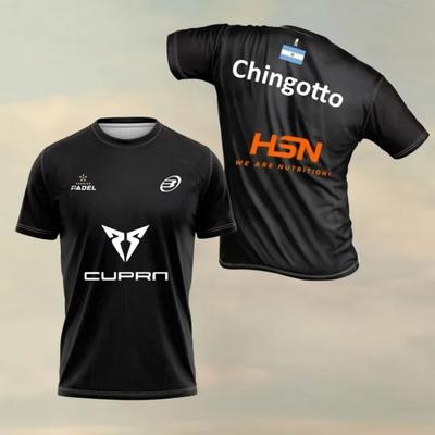 პადელის ტანსაცმელი სპორტული მაისური მამაკაცის მაისური ქალის ფიტნეს სწრაფად შრობადი ტოპები ზაფხულის სუნთქვადი ტი პადელის მოკლემკლავიანი მამაკაცის ტანსაცმელი