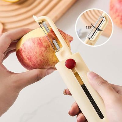 Vegetable Peeler Stainless Steel Kitchen Gadgets Potato Vegetable Peelers Ergonomic Grip for Carrot Cucumber Fruit Food Meal