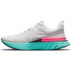 Tênis Masculino React Infinity Run Flyknit 2 South Beach Branco Platina Cinza Neblina CT2357-005