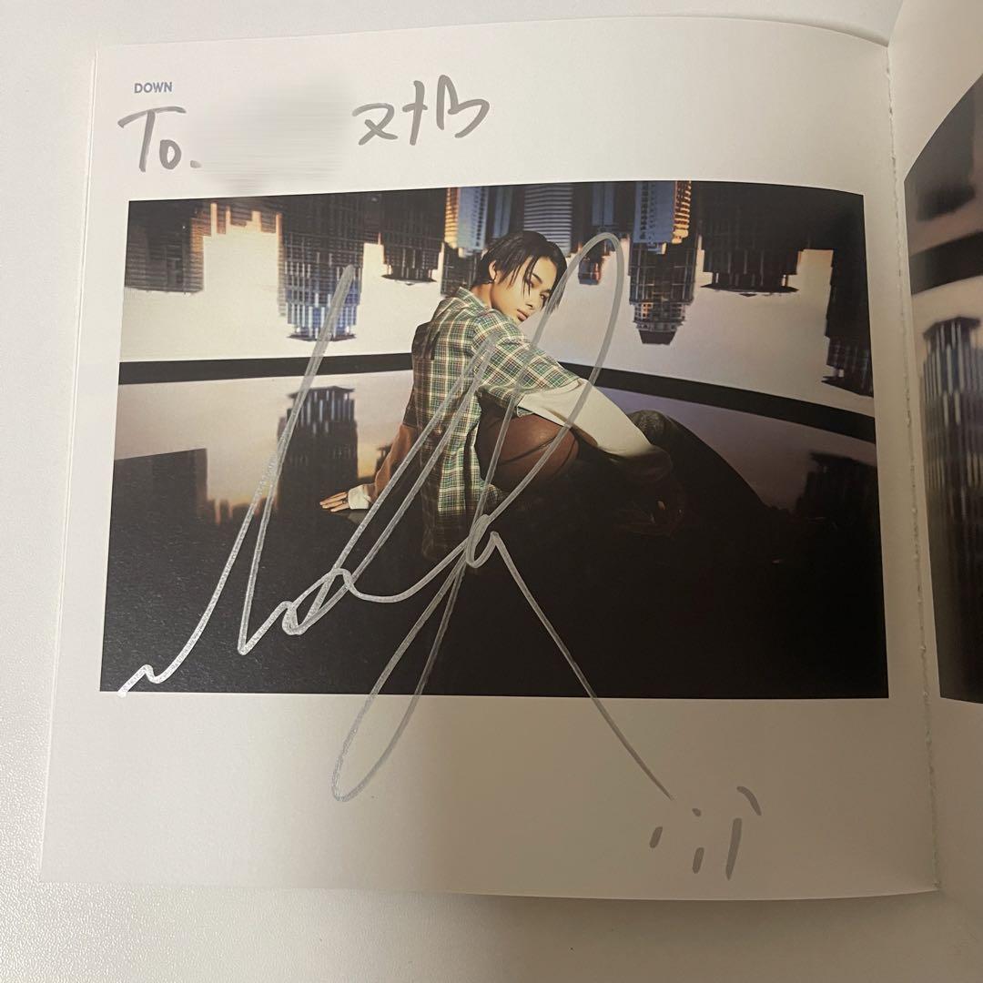 

[USED] Enhypen Niki autographed album sign