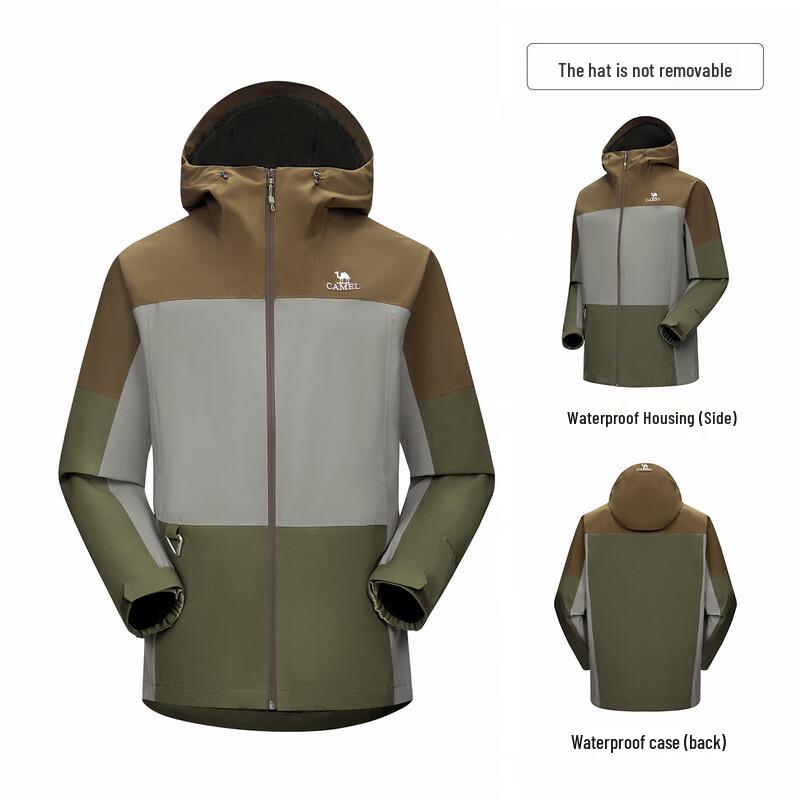 Camel Outdoor Shell Jacket A13BATR085X L