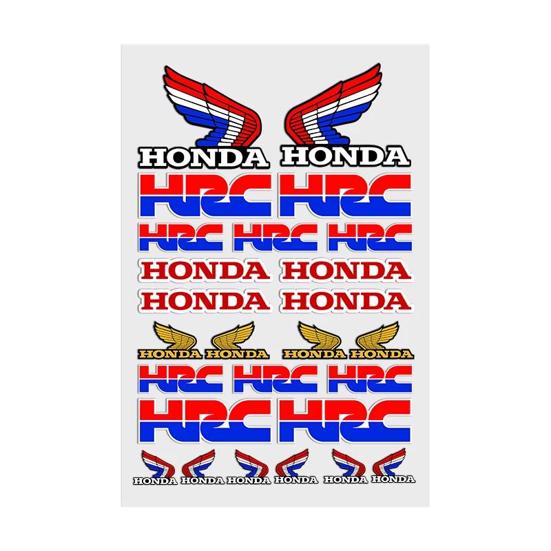 AAADK1 Stickers Moto Sticker Auto Body Bumper For Honda Windows Motorcycle Helmet Laptop Walls Vinyl Decal Car Tuning
