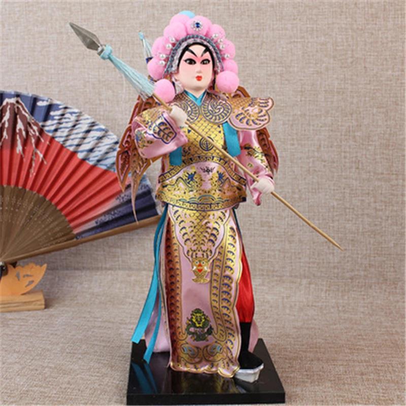 Beautiful Beijing Opera dolls Chinese style Peking Opera Silk doll Beijing special gifts Chinese cultural Rag doll sushi boat