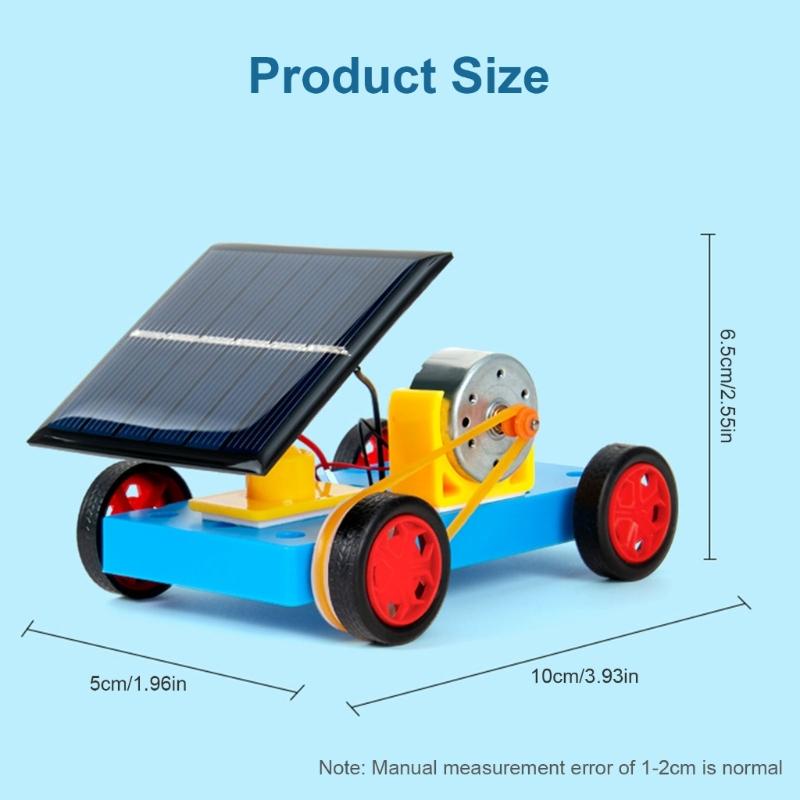 Solar Robot Car Model Set for Kid Aged 8+, Hands on Science Educational Toy, Building Science Experiment Engineering Set