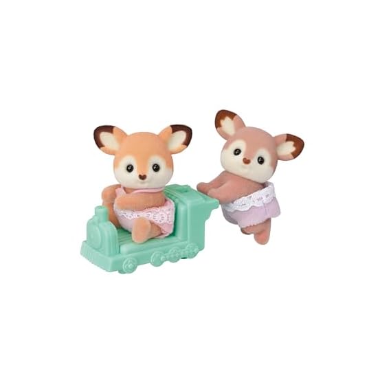 Sylvanian Families Doll [ Deer Twins ] C-71 ST Mark Certified Ages 3 and Up Toy Dollhouse Sylvanian 