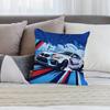 Luxury Rally Sports GTR Race Car Pillow Case Short Plush Sofa Decorative Gift Home Double-sided Printing Cushion
