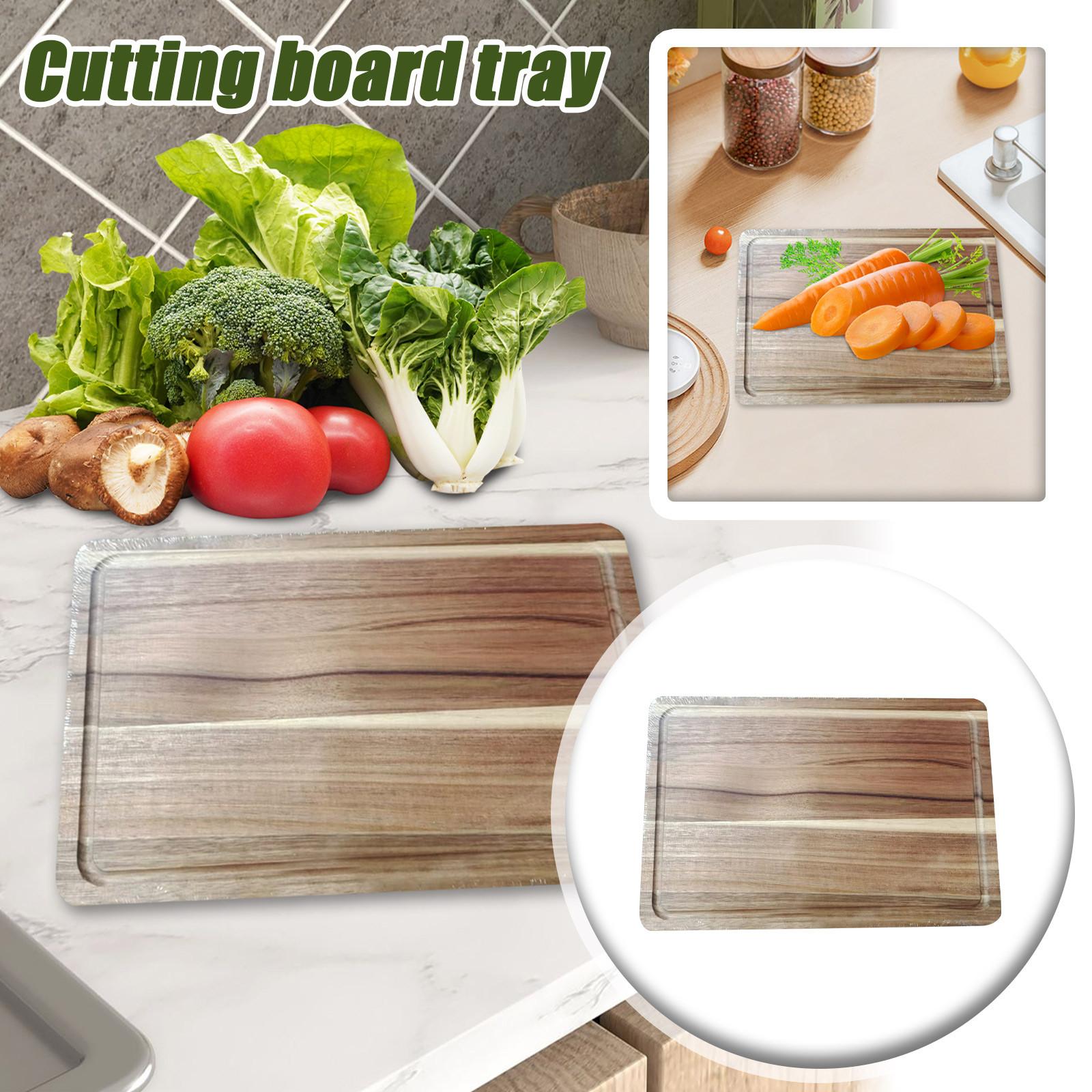 

Customization - Wood Cutting Board Kitchen Cutting Board Tray One Size
