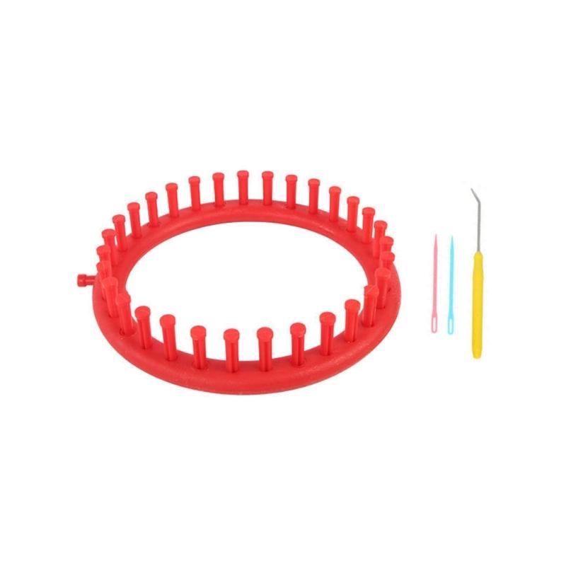 Verschiedene Größen Strickmaschine Weben DIY Strickwerkzeug Strickmaschine Strickhandwerkzeug mit Haken Nadelwerkzeug