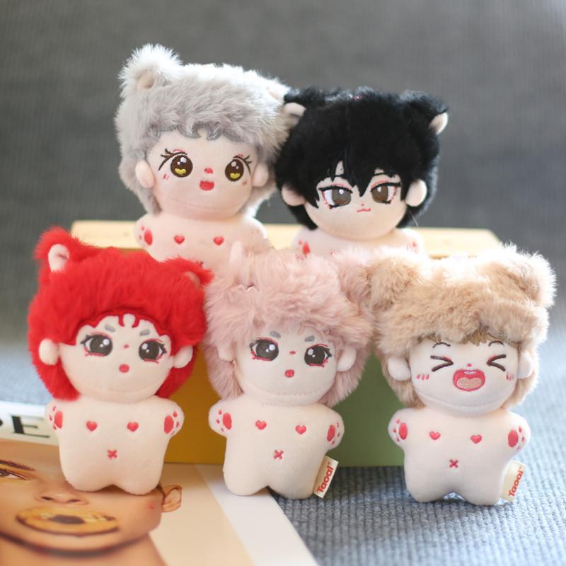 Adorable Plush Doll Keychain Soft Cotton Stuffed Toy Cute Hangable Accessory