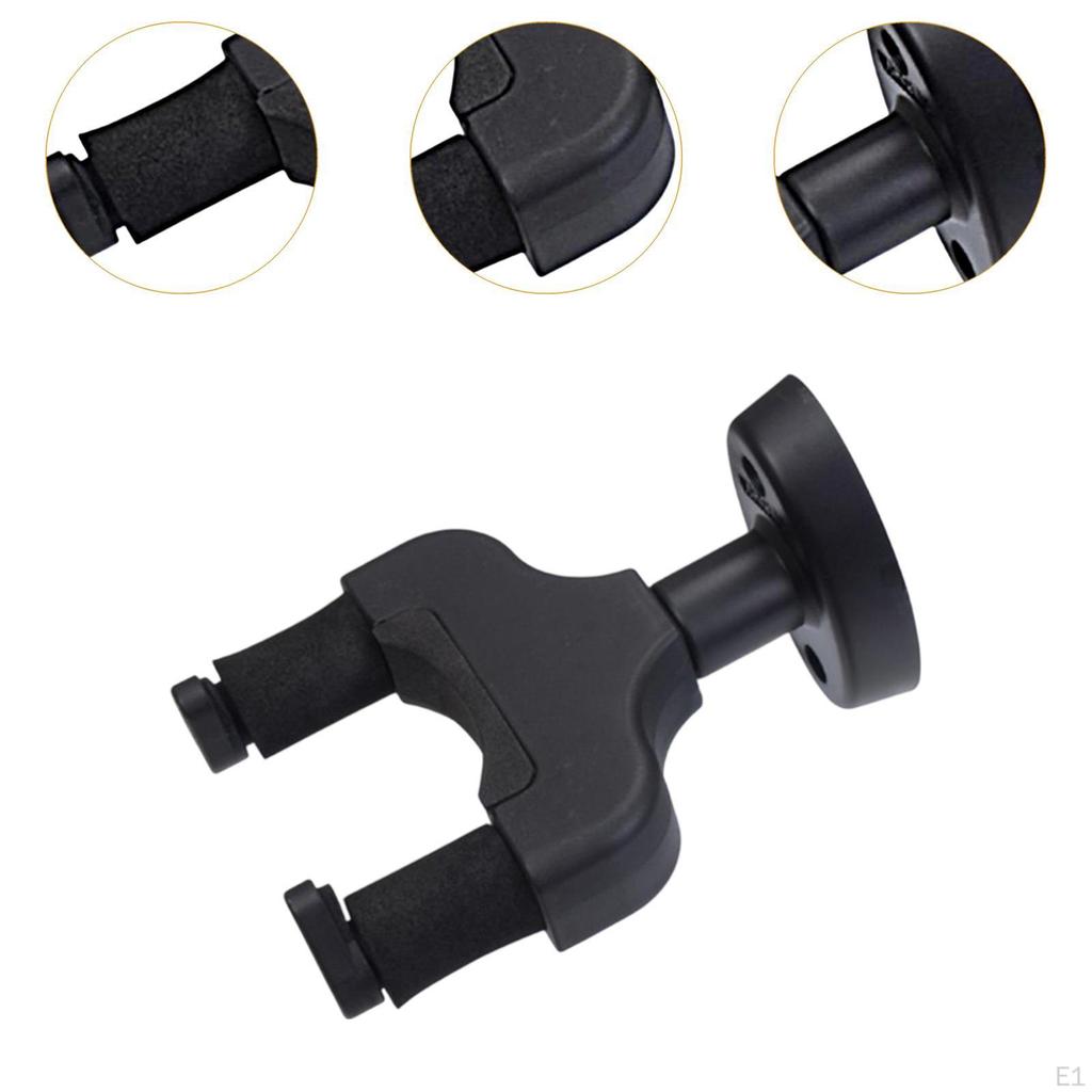 Guitar Wall Mount for Acoustic Electric Guitar, Mandolin Thick Arms Universal Easy Installation,