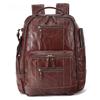 Li Shen Men's Crazy Horse Leather Backpack