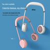 Ventilatore USB da collo pieghevole a mani libere