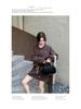 Versatile Shawl Hoodie Skirt Set for Women - Autumn 2026, Korean Style, Round Neck Top with Slimming Short Skirt