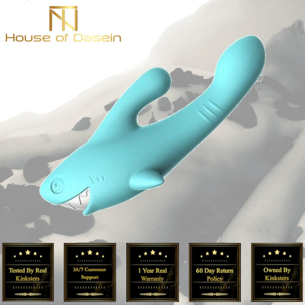 Blue Shark G Spot Clitoral Stimulation Rabbit Sex Toy Rabbit S