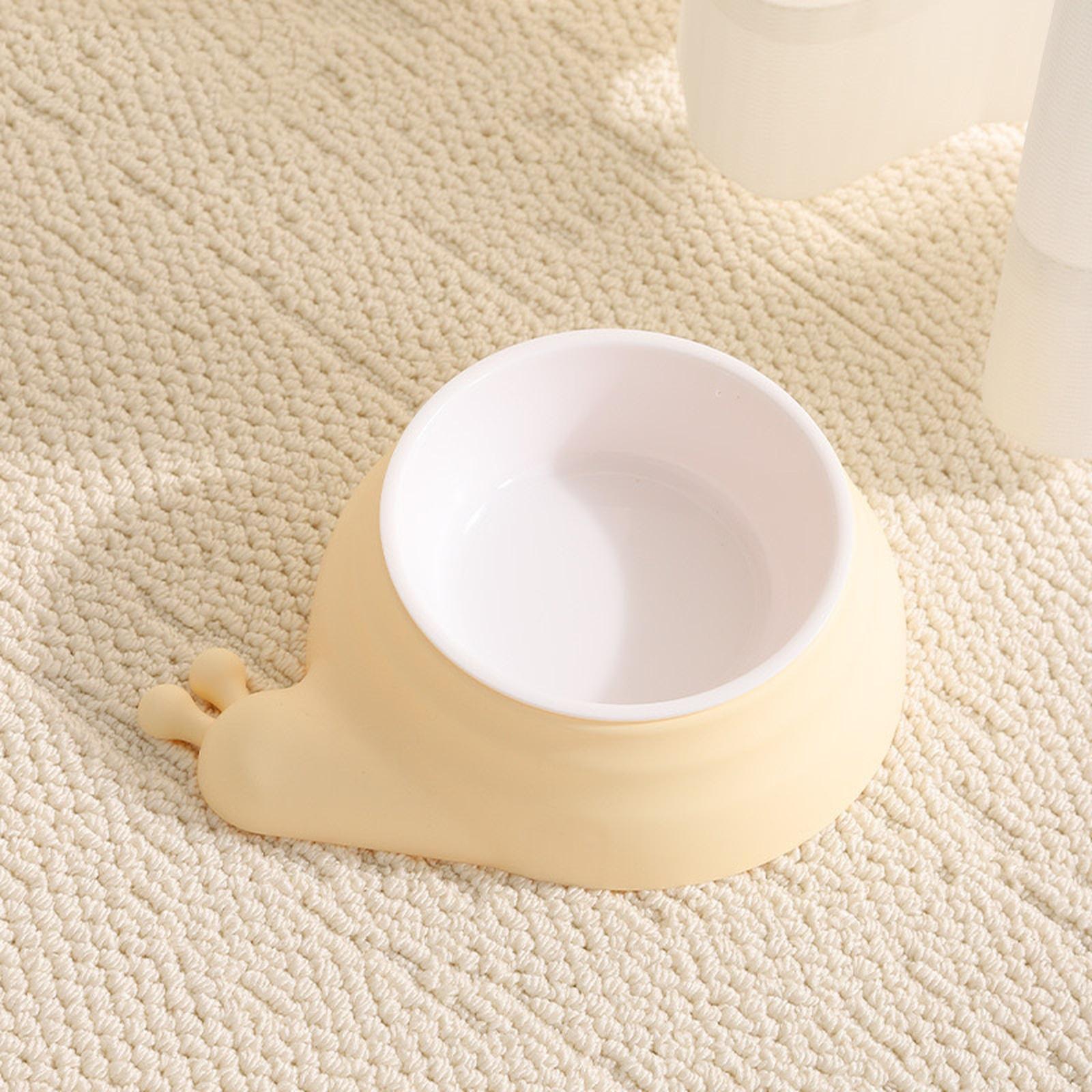 

7 Pcs Raised Food Bowl Stainless Steel Tilted Feeding For Little Raised 15° Elevated Pet Dish One Size