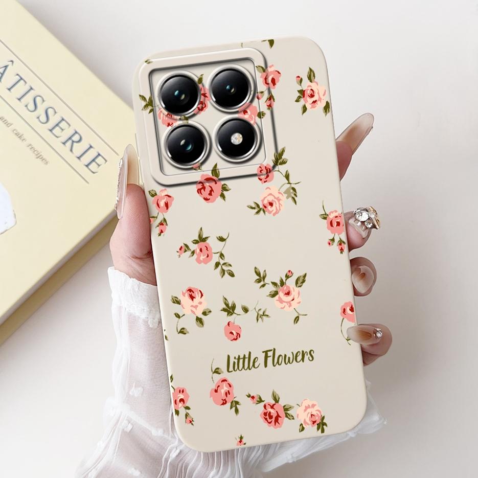 Für Xiaomi Mi 14T Pro Hülle Einzigartige Bonbon-Lackierte Abdeckung Stoßfeste Handyhülle Für Xiaomi 14T Pro Mi14T 5G Weiche Hüllen Hülle Stoßfänger