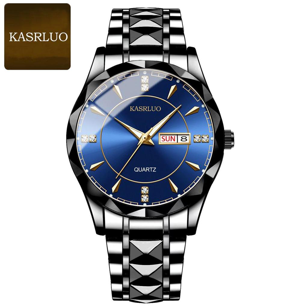 Casarole Trendy Men's Waterproof Alloy Calendar Quartz Watch - TikTok Bestseller