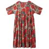 DIMANAF New 2026 Summer Beach Long Dress Women Plus Size Vintage Lady Loose Oversize Maxi Floral Print Cotton