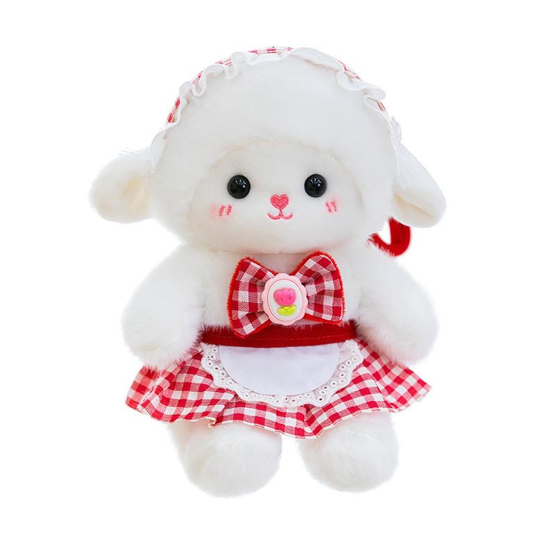 Unicorn Plush Toy With Bow Dress For Kids Kids Birthday Gift 18cm Soft Stuffed Animal