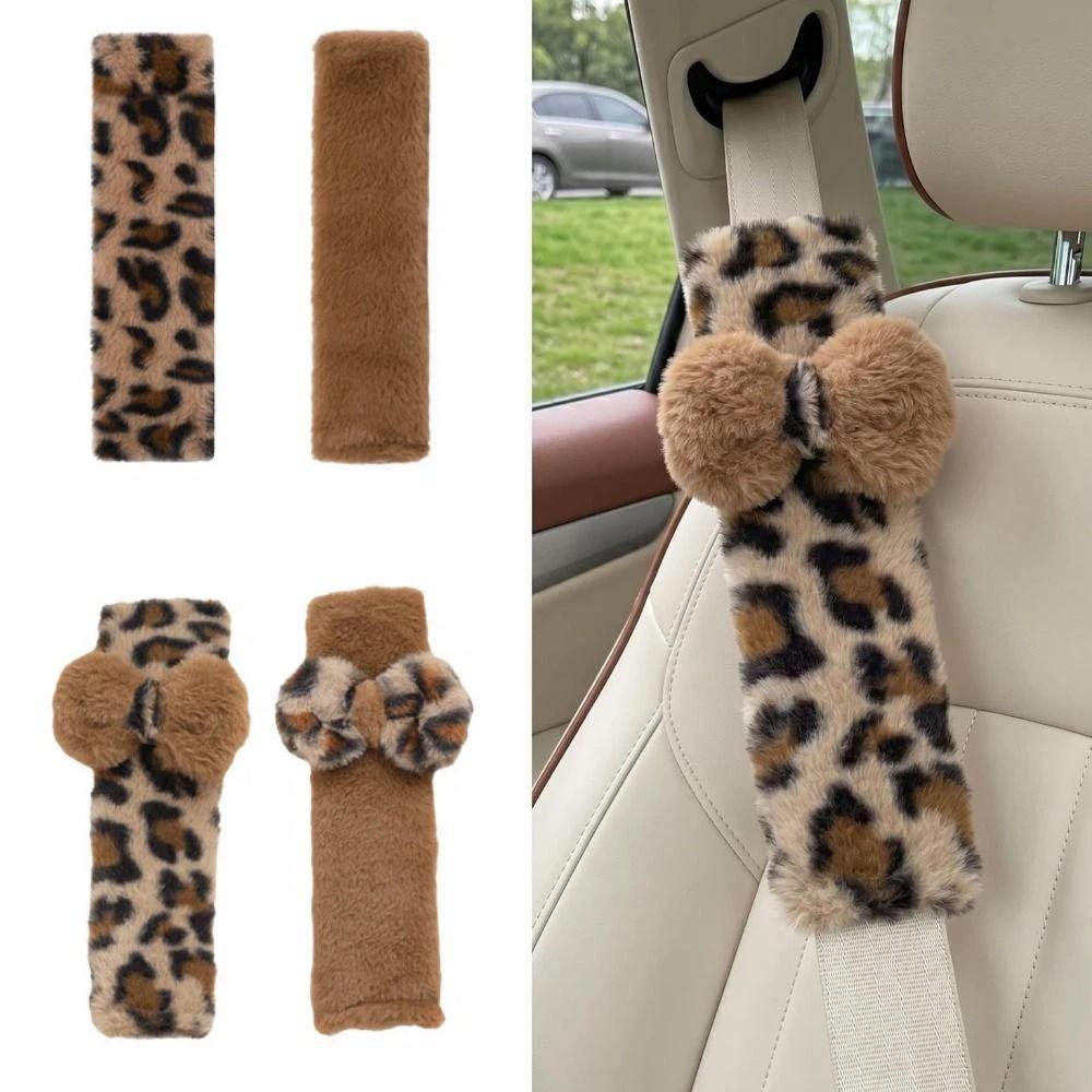 Soft Fluffy Car Seat Belt Shoulder Pads Durable Car Seat Belt Cover Seat Belt Accessories