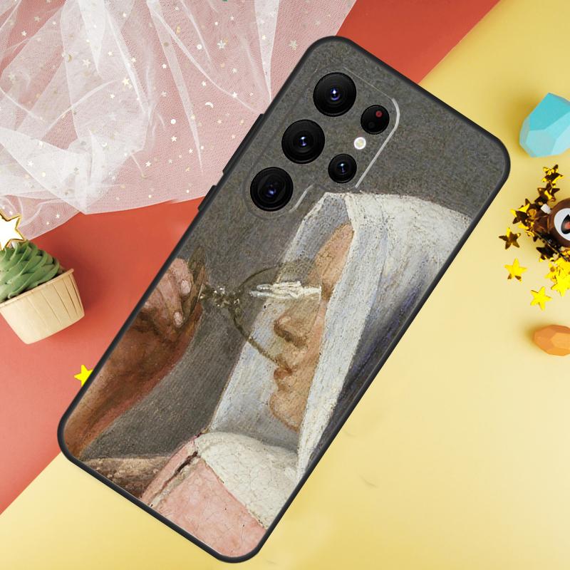 Johannes Vermeer Phone Case For Samsung Galaxy S25 FE S23 S21 S20 S22 S24 S26 Ultra S10 S26 Plus Cover Coque
