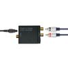 Konwerter Audio Dac Coaxial, Toslink - 2x Rca  Converter Digital To Analog